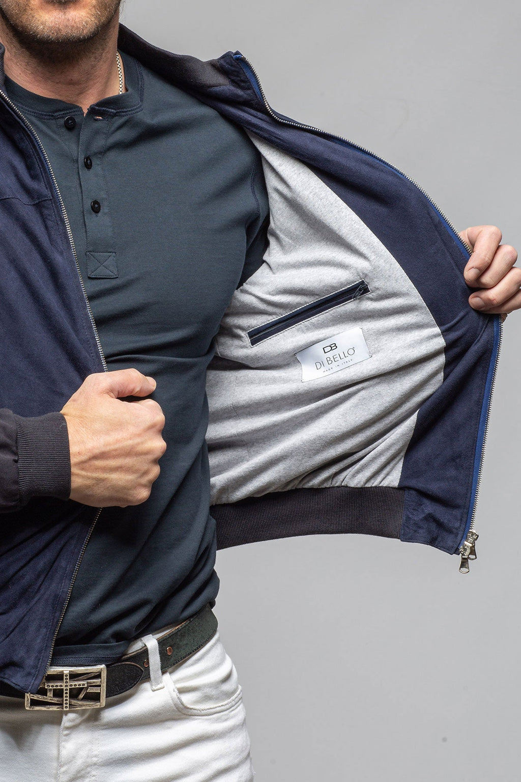 Townsend Hybrid Jacket In Navy
