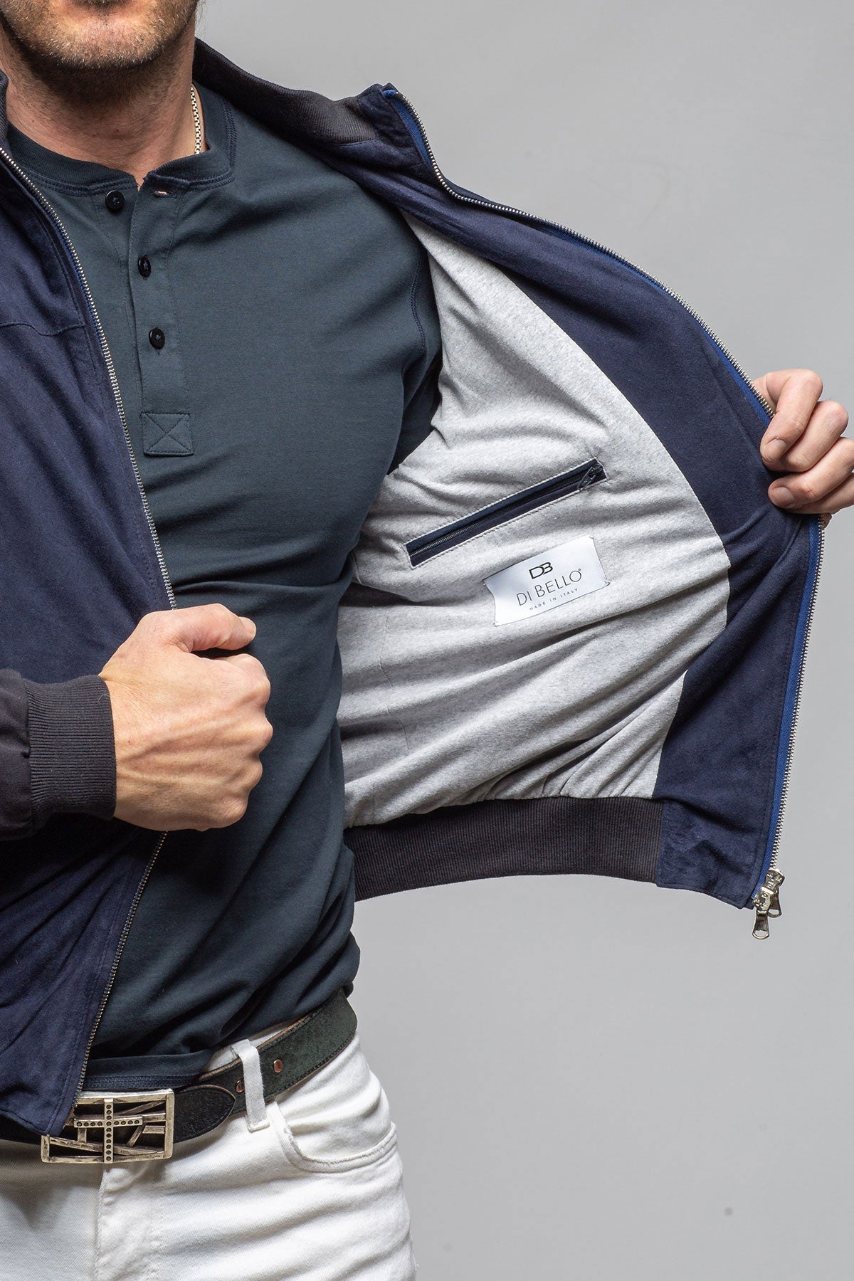 Townsend Hybrid Jacket In Navy
