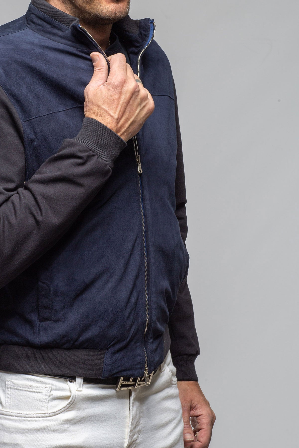 Townsend Hybrid Jacket In Navy