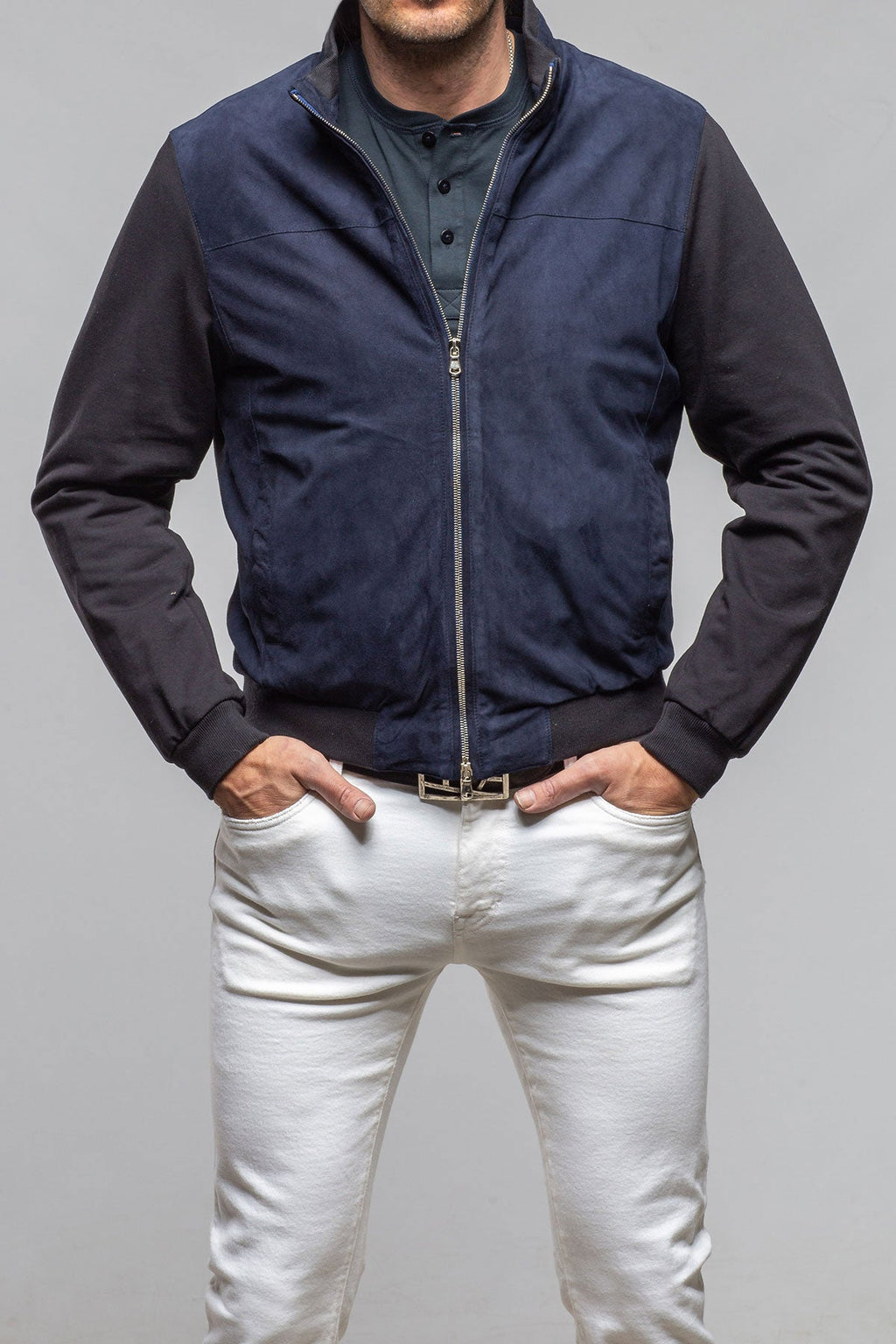 Townsend Hybrid Jacket In Navy