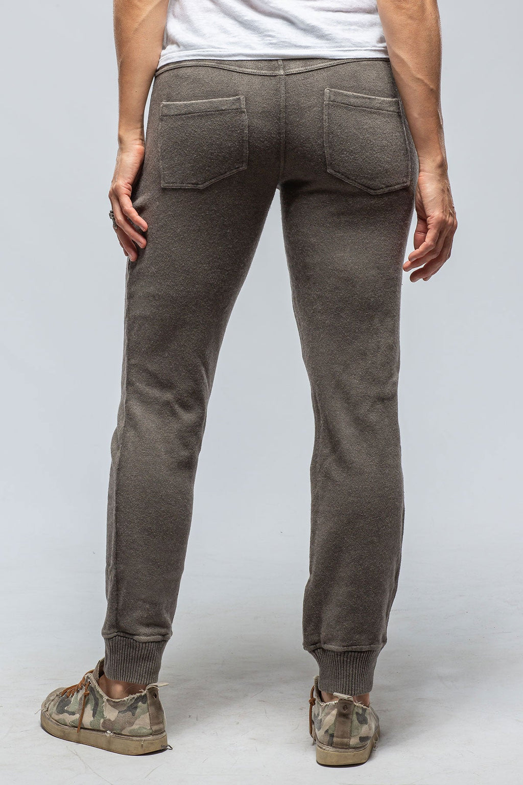 Atlantic Jogger In Stone Washed Grey