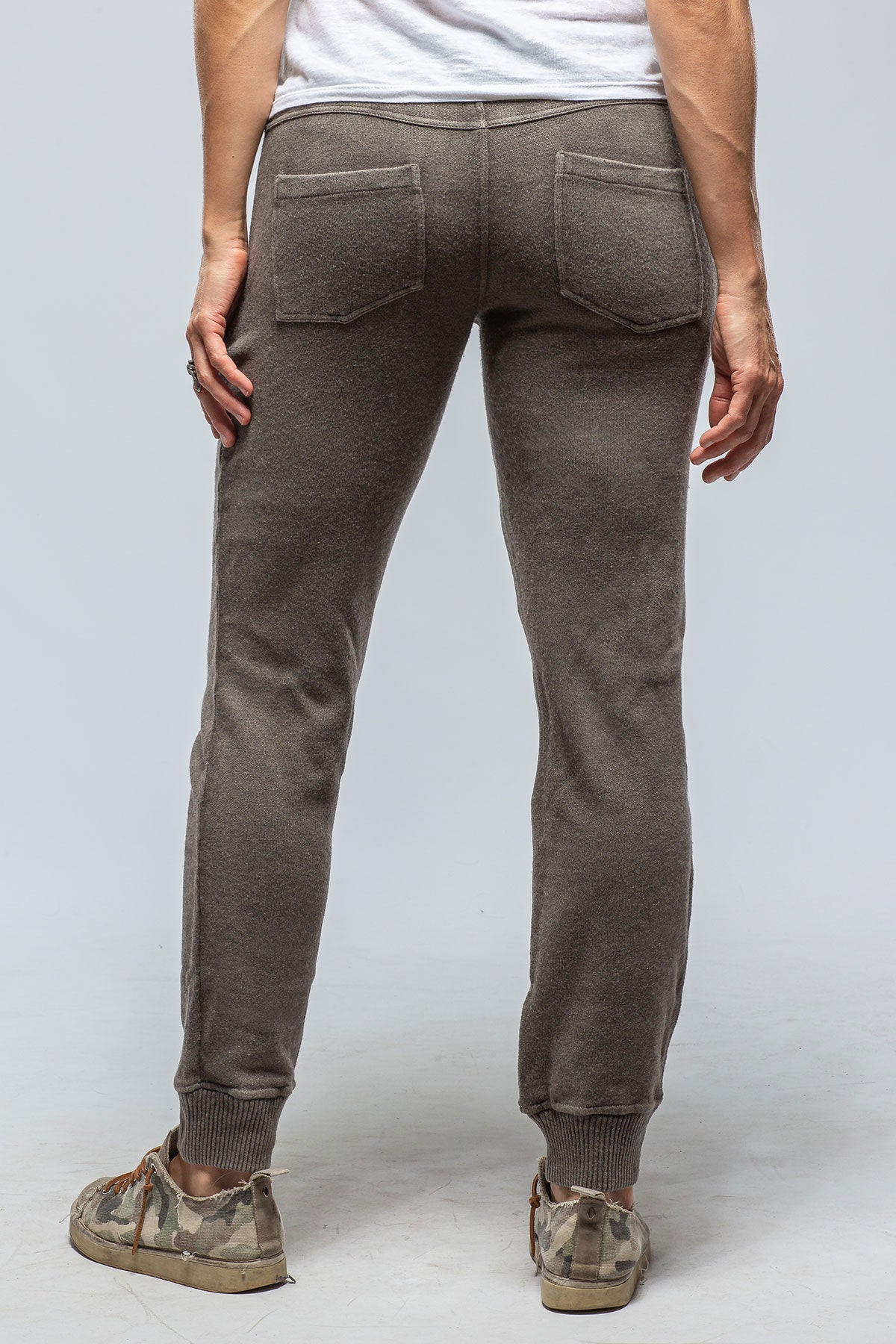 Atlantic Jogger In Stone Washed Grey