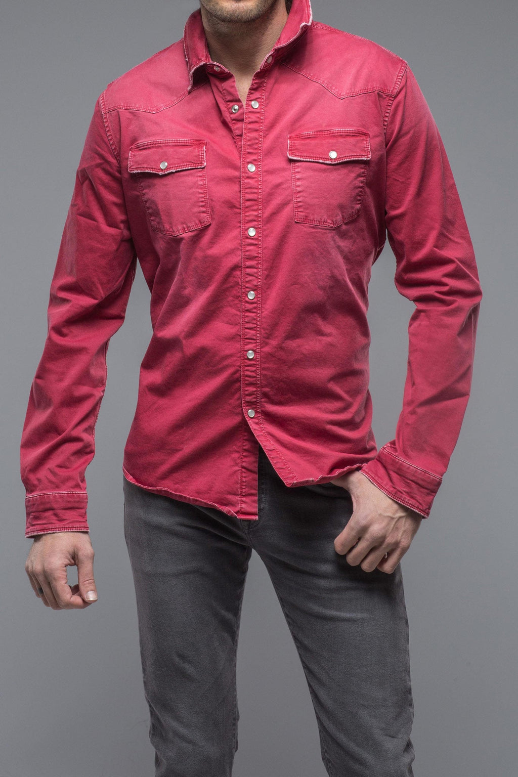 Cassidy Snap Shirt In Fragola