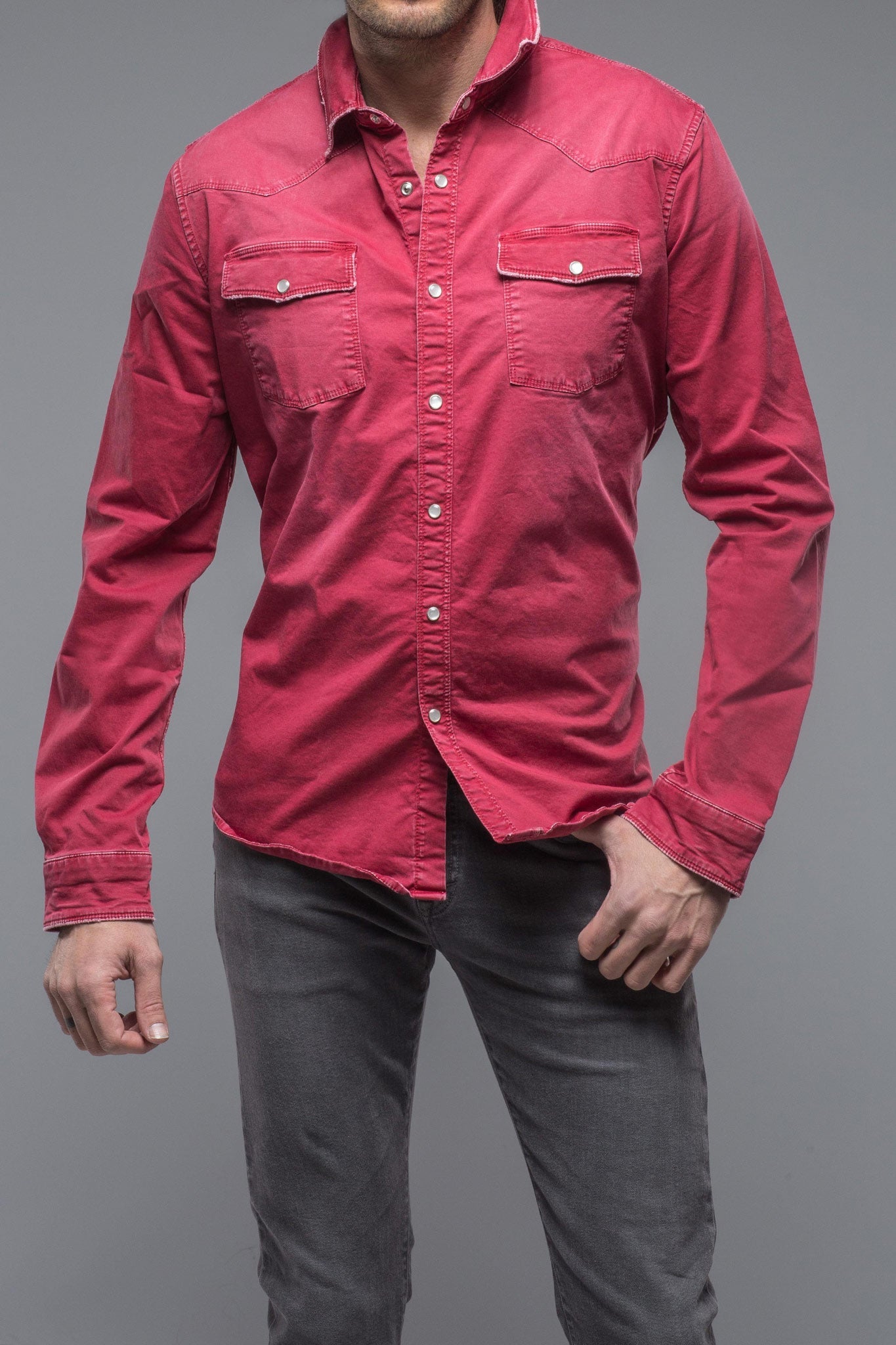 Cassidy Snap Shirt In Fragola