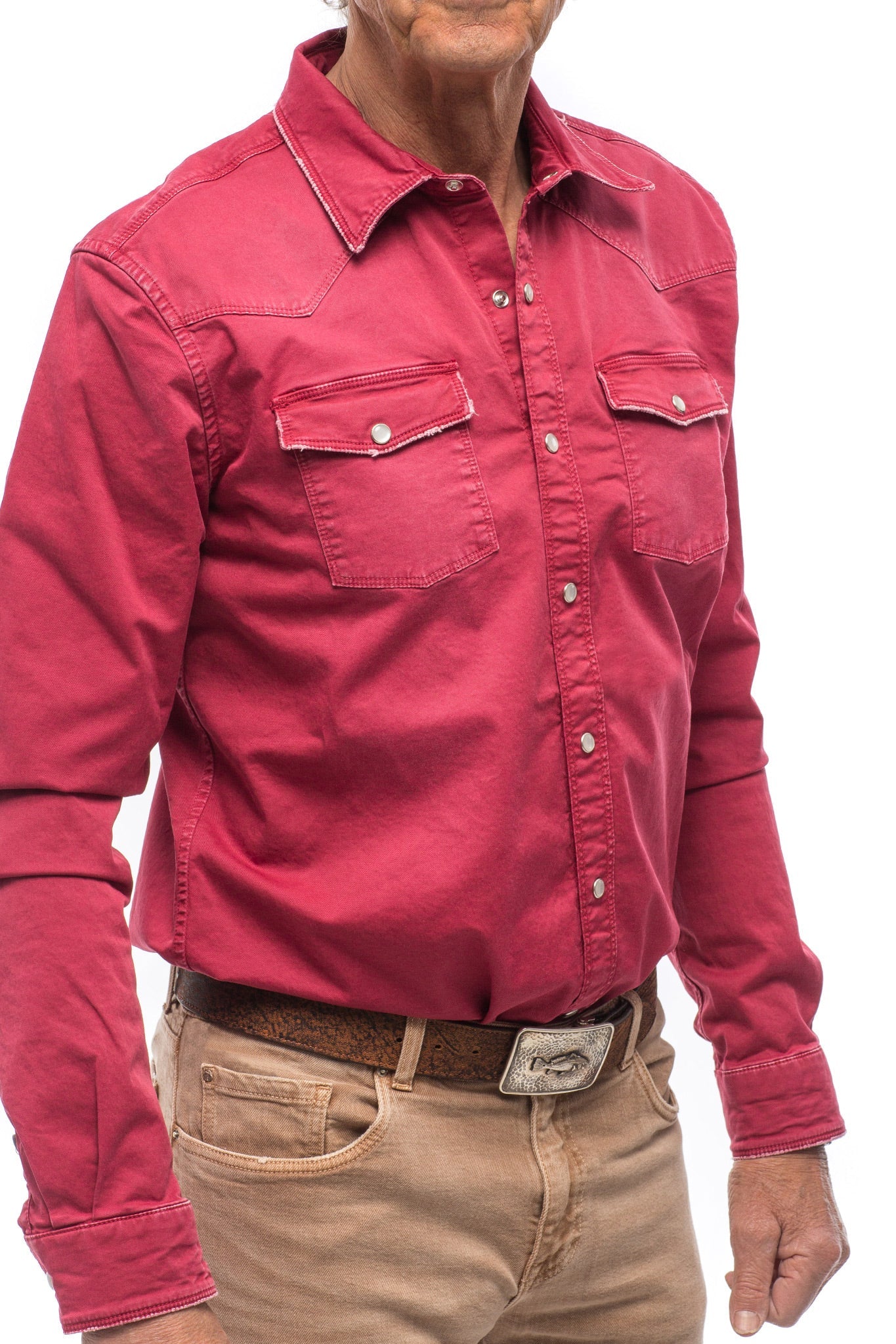 Cassidy Snap Shirt In Fragola