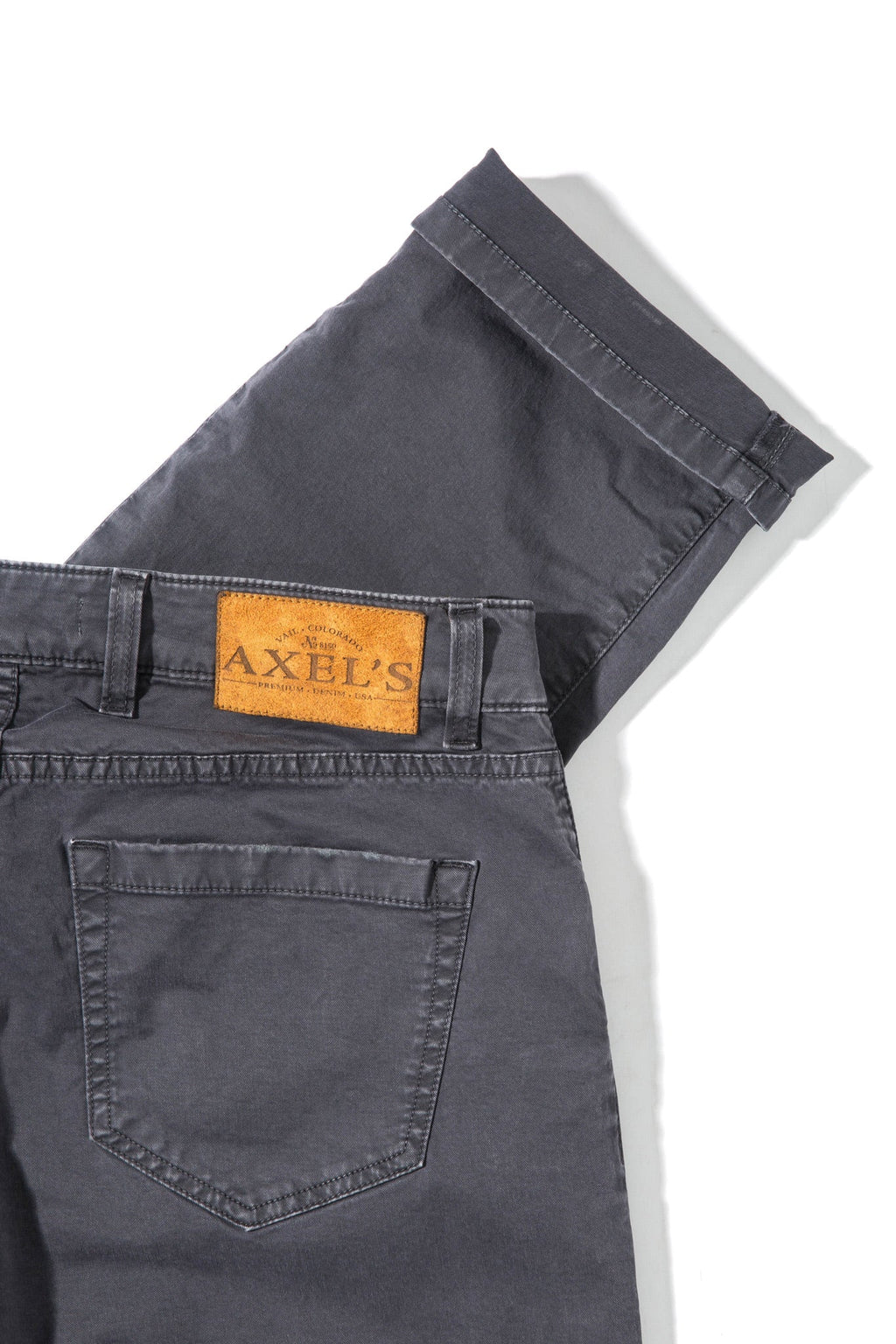 Flagstaff Stretch Cotton Twill In Anthracite