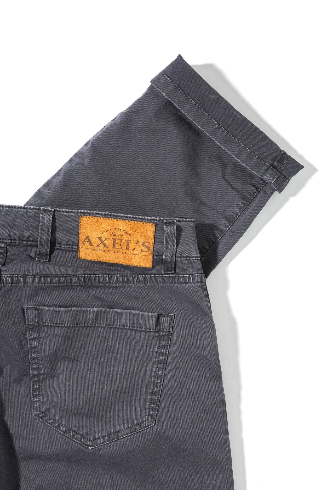 Flagstaff Stretch Cotton Twill In Anthracite