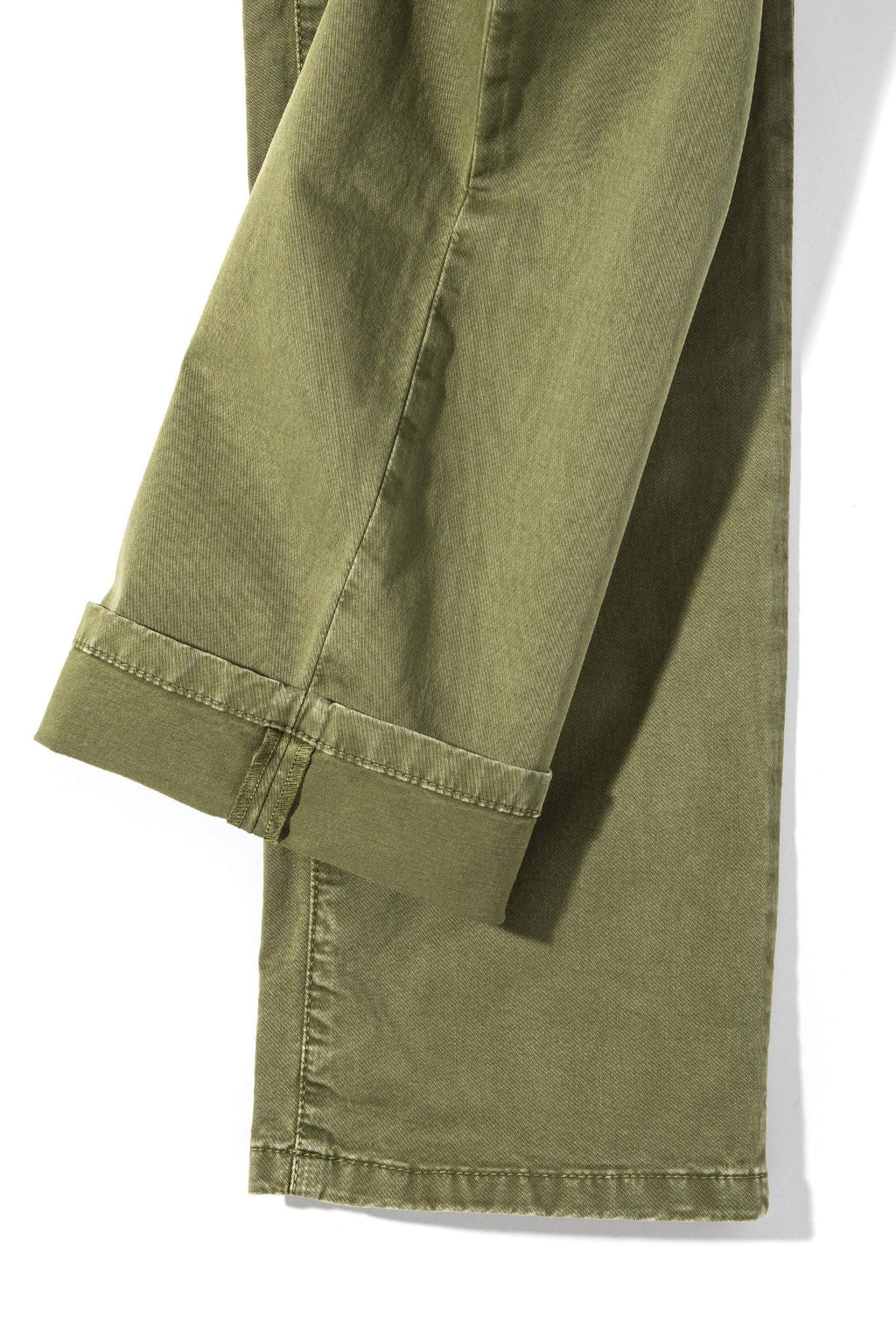 Flagstaff Stretch Cotton Twill In Avocado