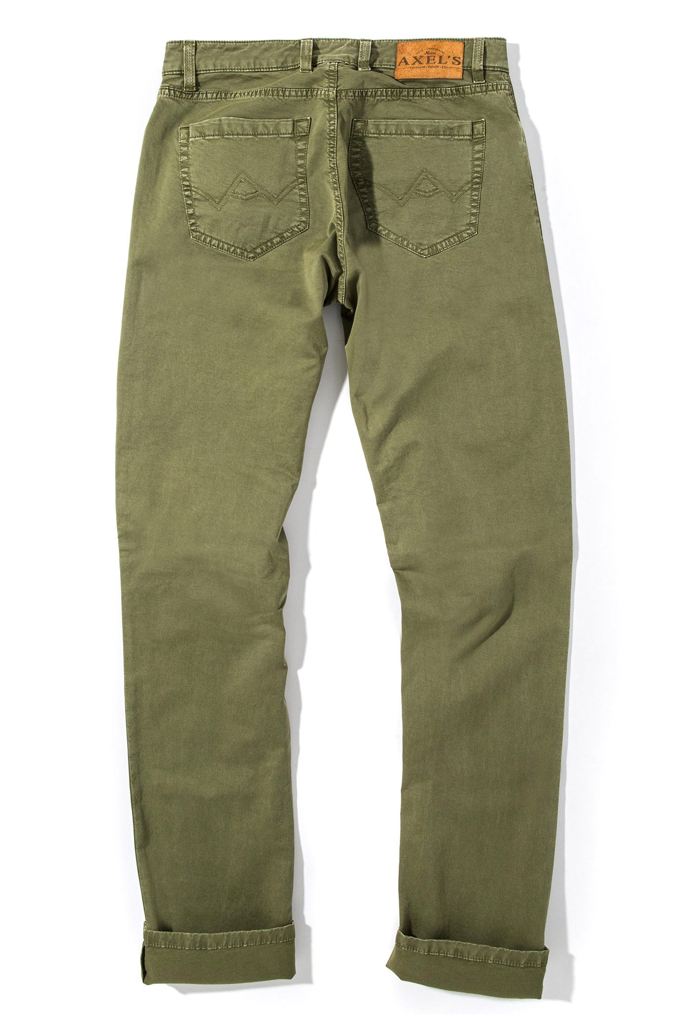 Flagstaff Stretch Cotton Twill In Avocado