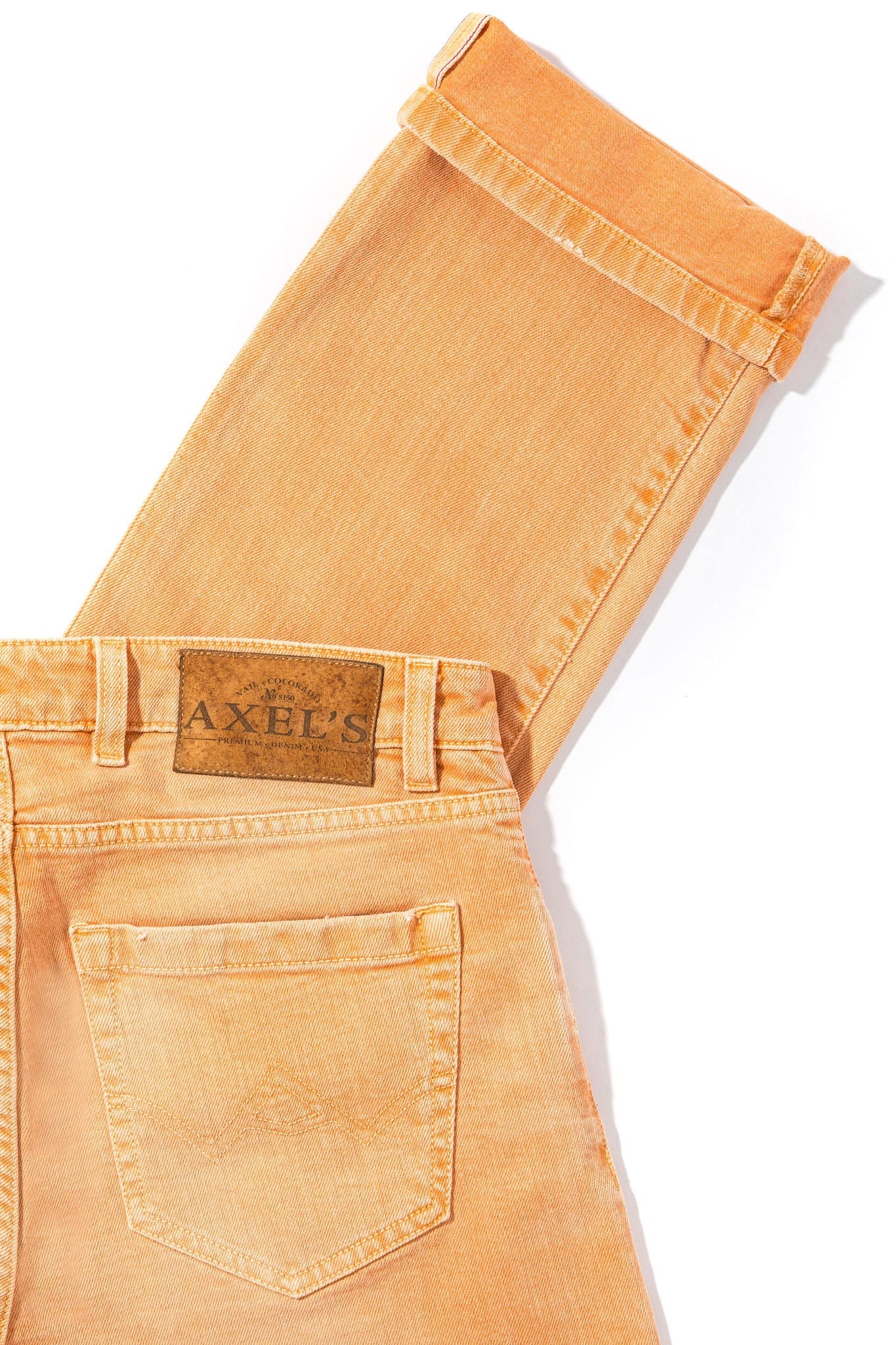 Tucson Selvedge Denim In Arancio