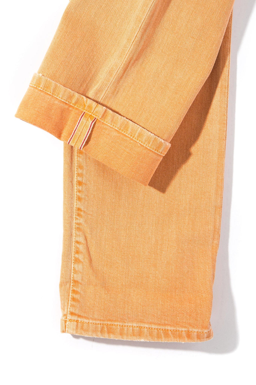 Tucson Selvedge Denim In Arancio