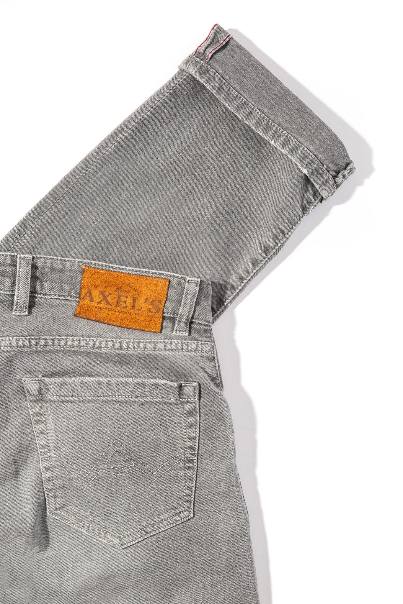 Tucson Selvedge Denim In Grigio