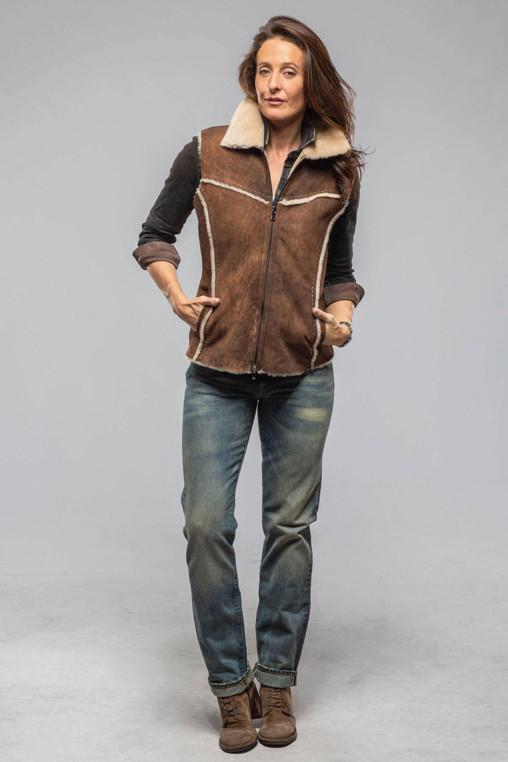Deluca Shearling Vest