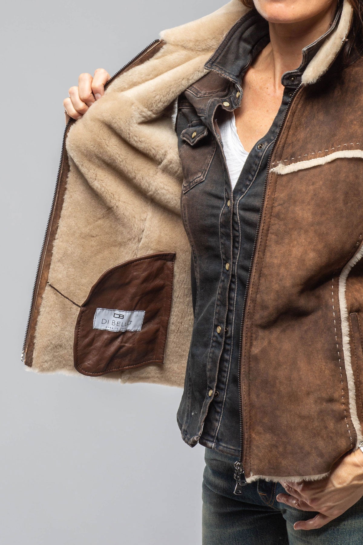 Deluca Shearling Vest