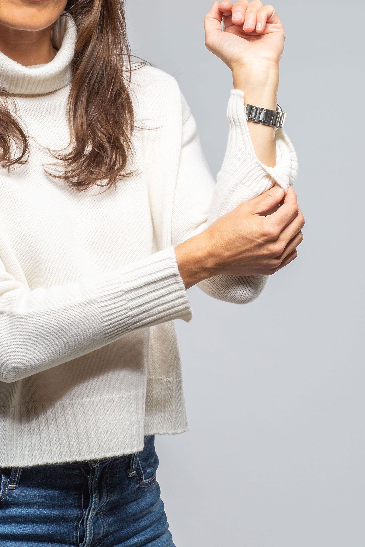 Favi Turtleneck Sweater In Burro