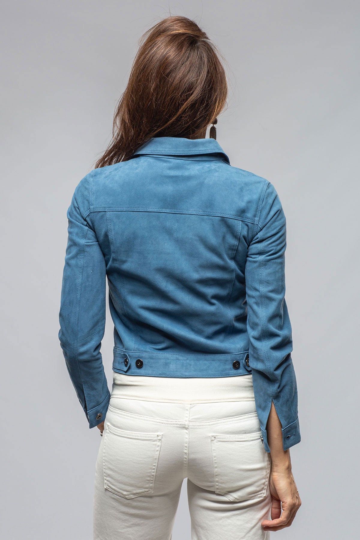 Leonna Suede Velour Jacket