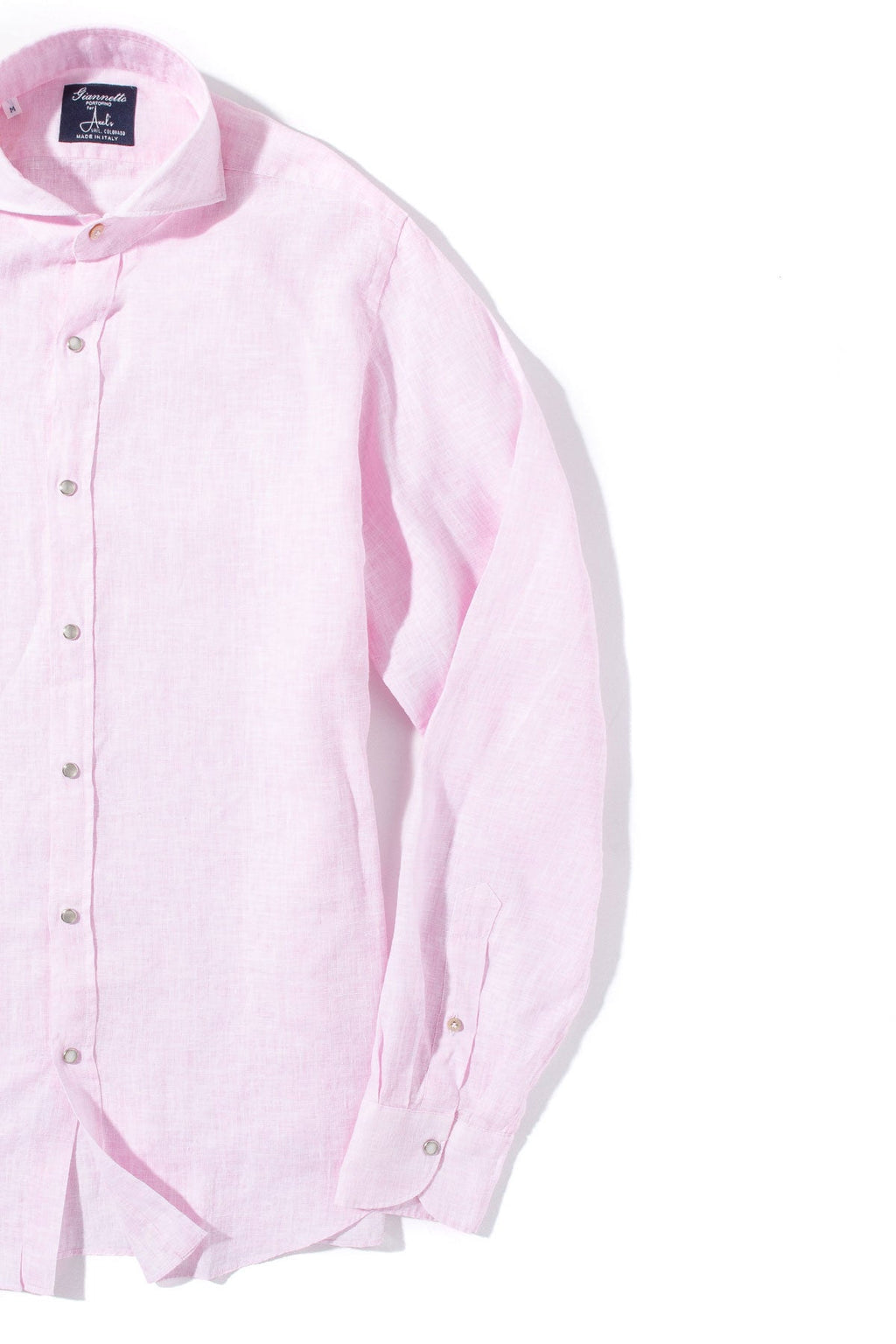 Sorgue Linen Shirt In Pink