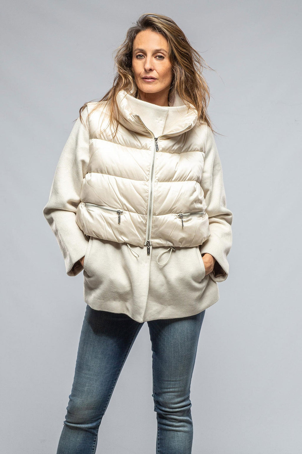 Alexa Hybrid Down Jacket