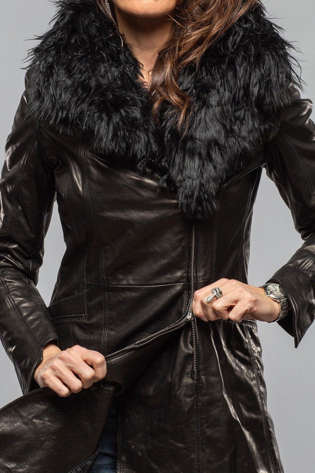 Amaya Nappa Lamb Jacket