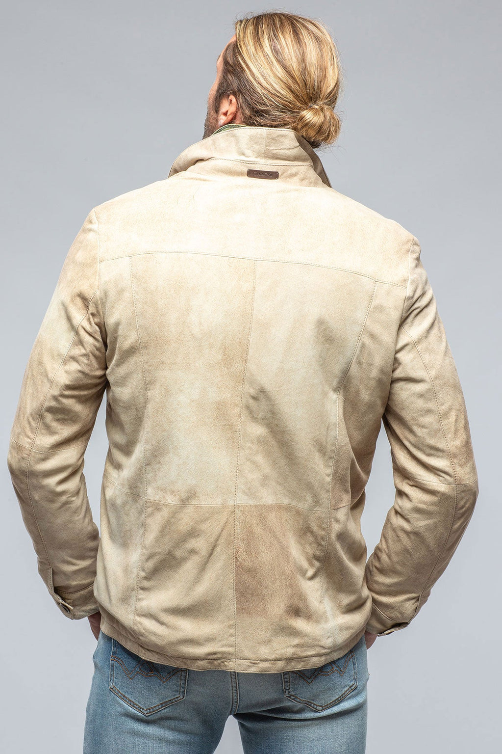 Elk Horn Suede Shirt In Palomino