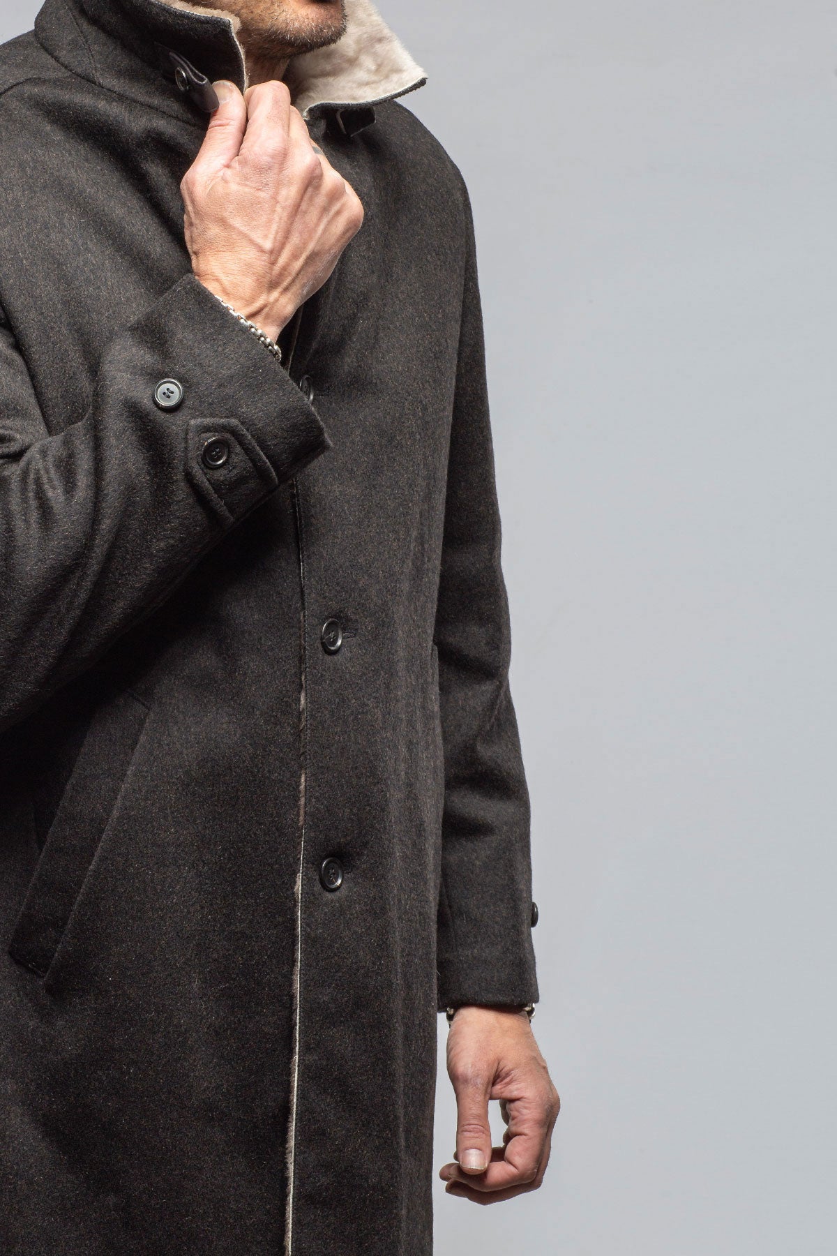 Emmet Shearling Overcoat