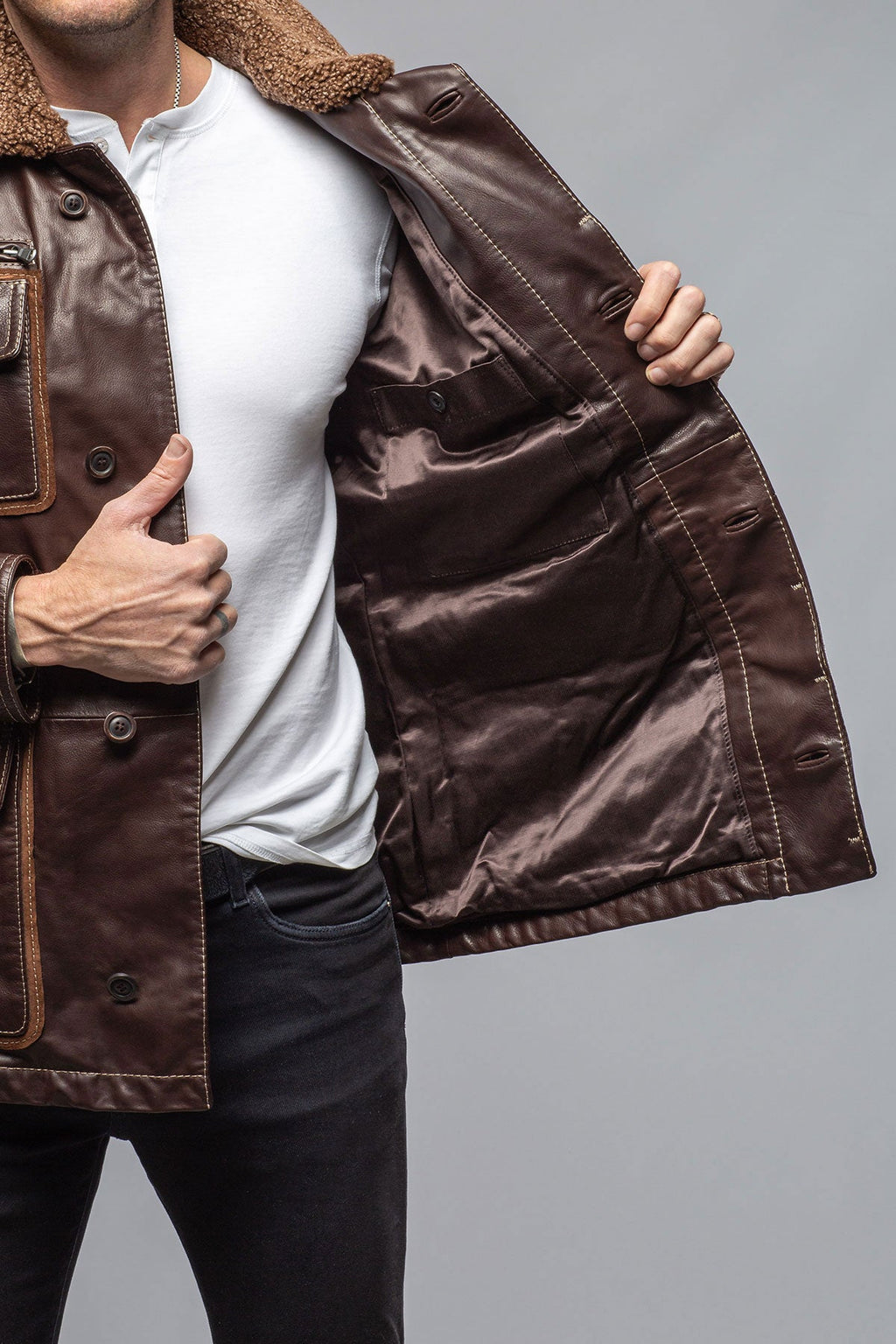 Hillis Leather Jacket