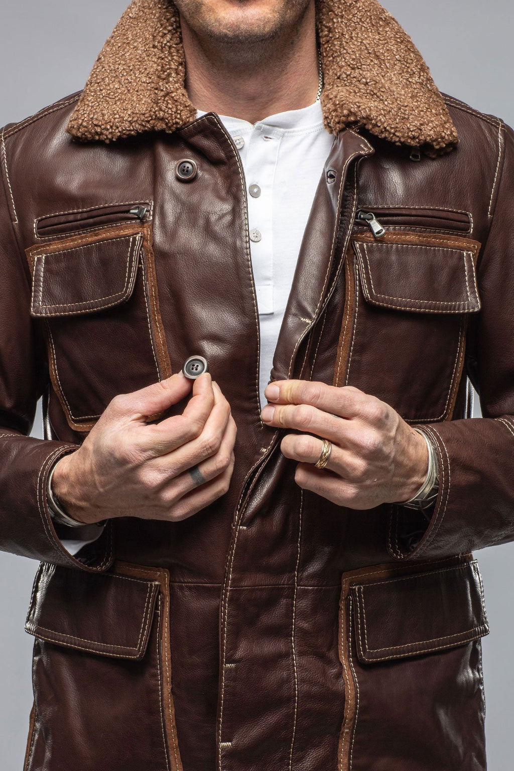Hillis Leather Jacket