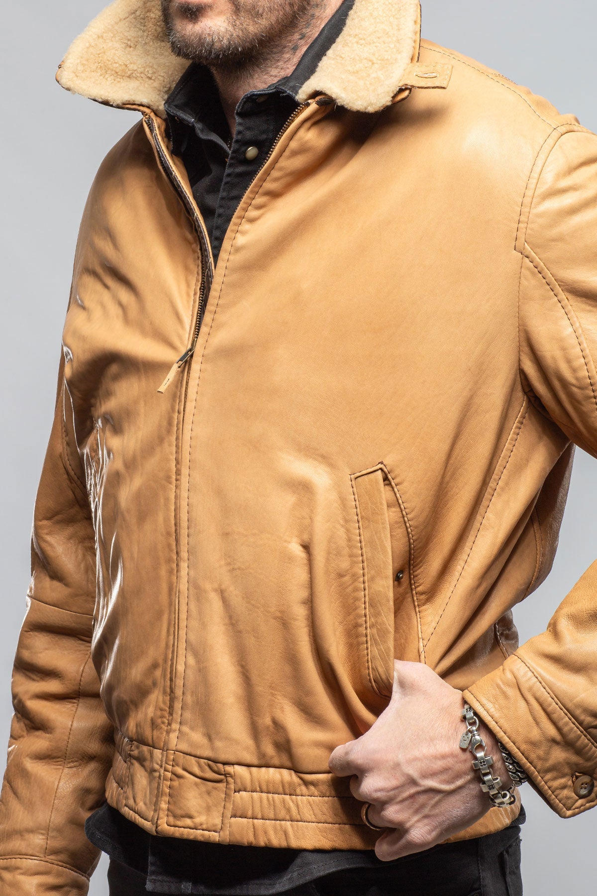 Kemp Vintage Leather Jacket