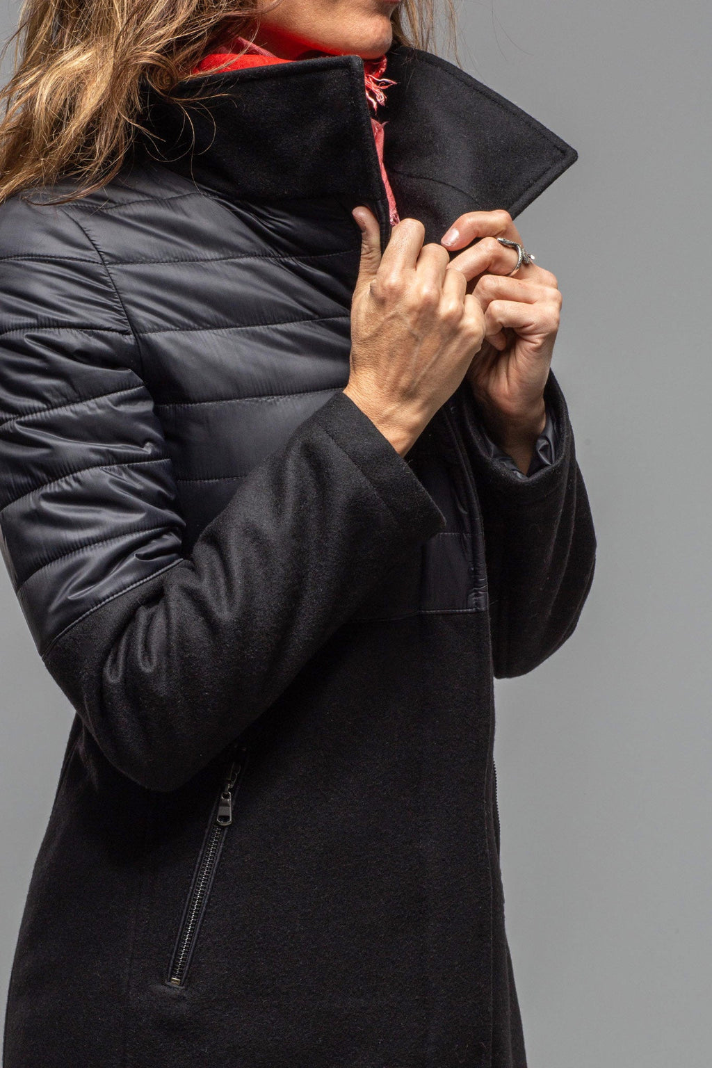 Lauren Wool/Cashmere Down Coat