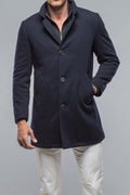 Leon II Wool Jacket in Navy