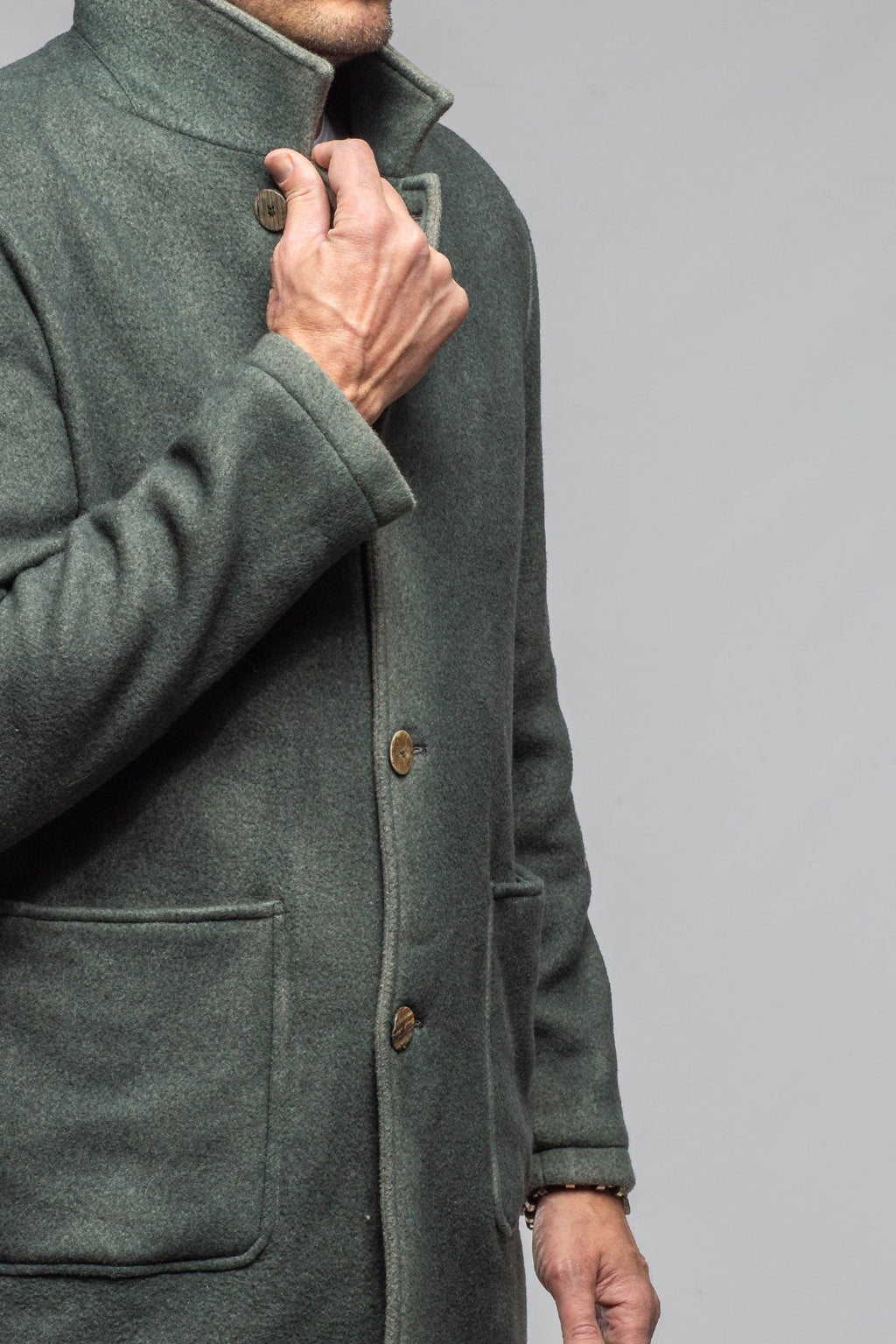 Lucic Garment Dyed Coat