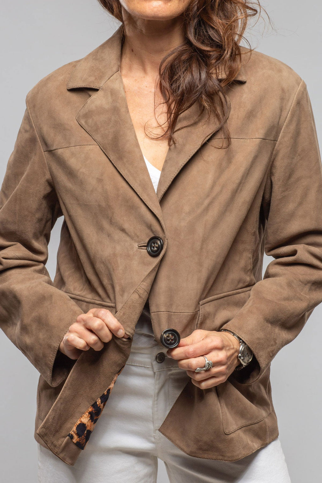 Luisa Suede Blazer