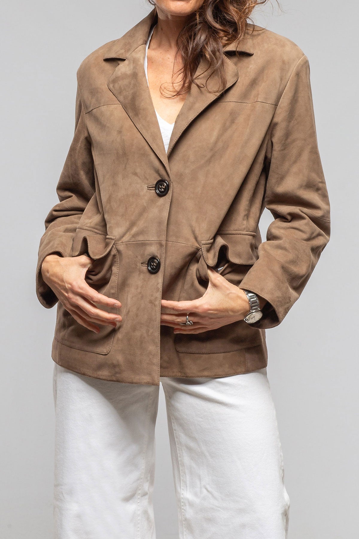Luisa Suede Blazer