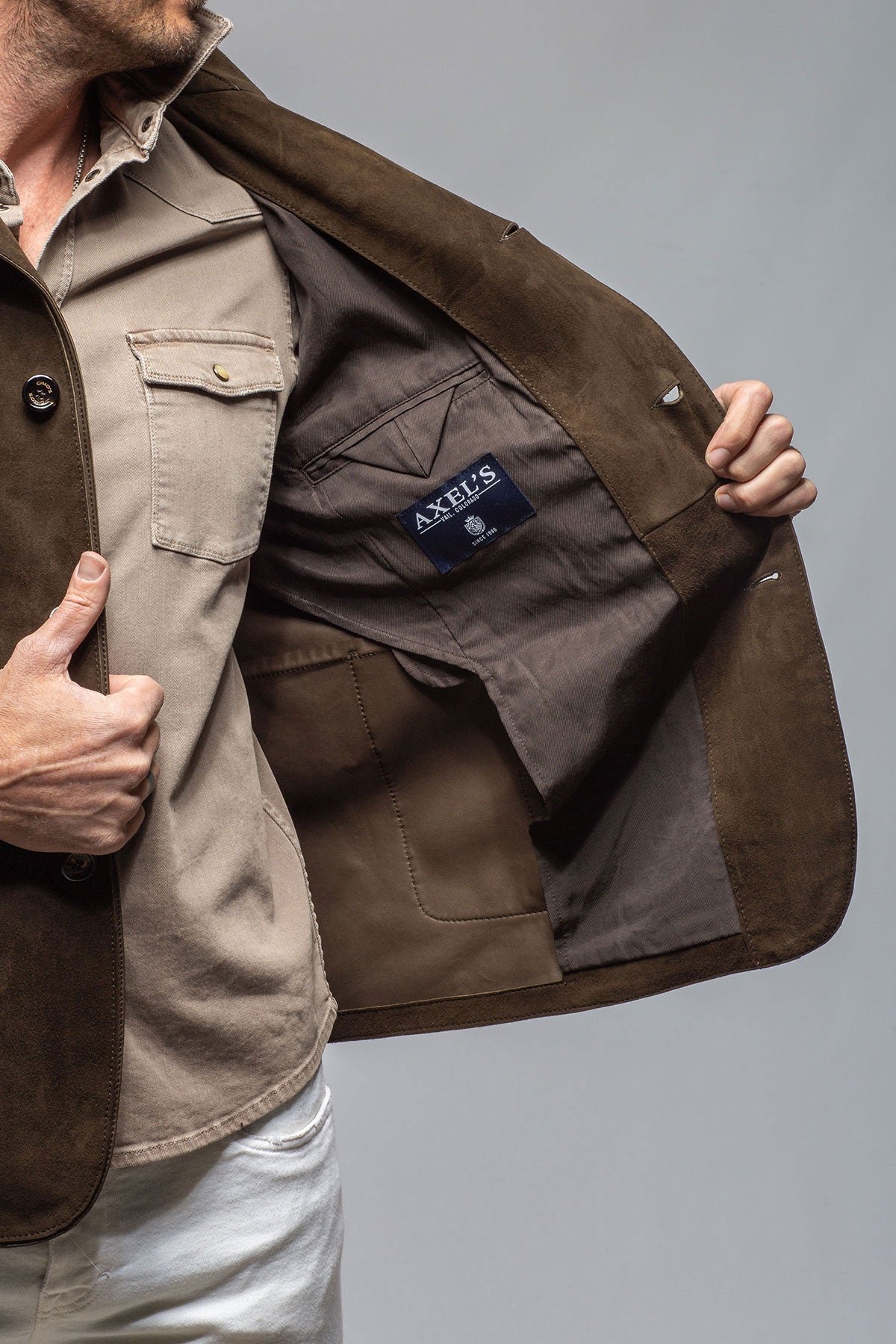 Marley Hybrid Sport Coat In Brown
