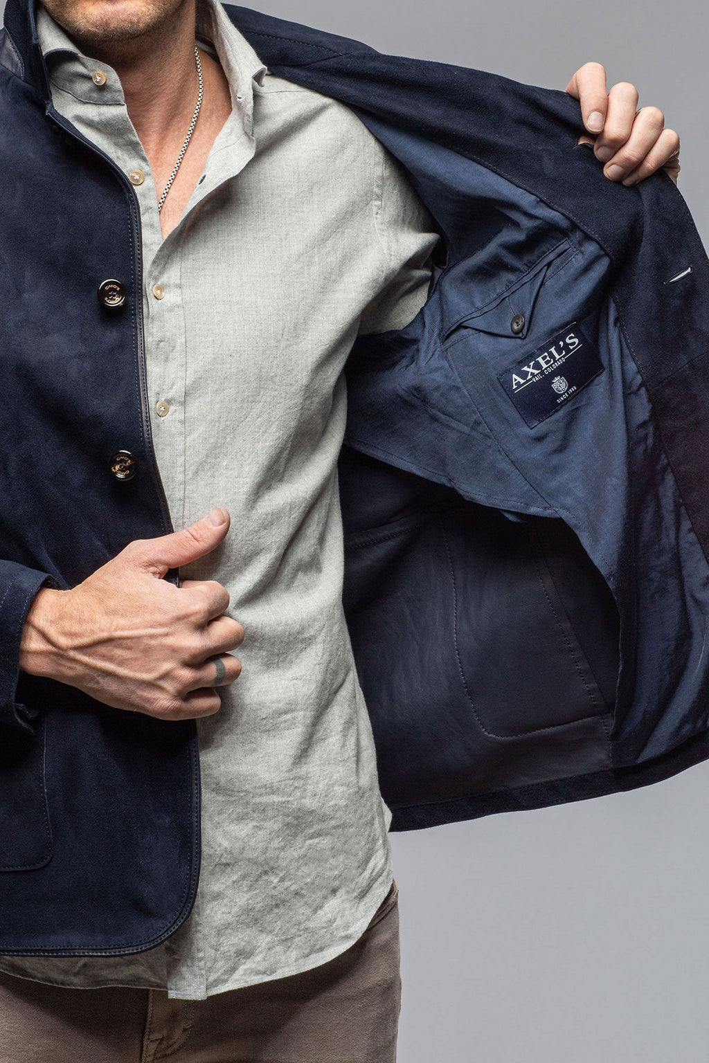 Marley Hybrid Sport Coat In Navy