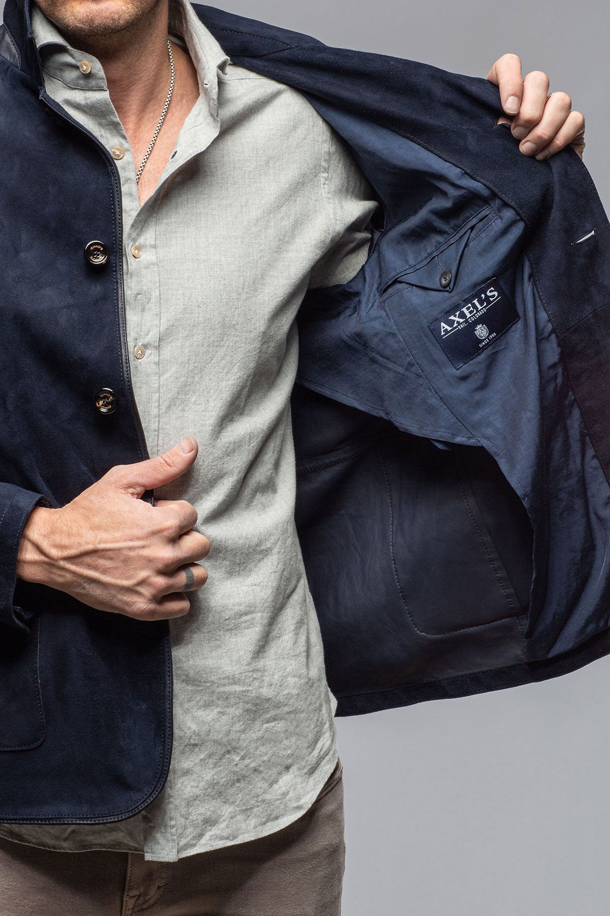 Marley Hybrid Sport Coat In Navy