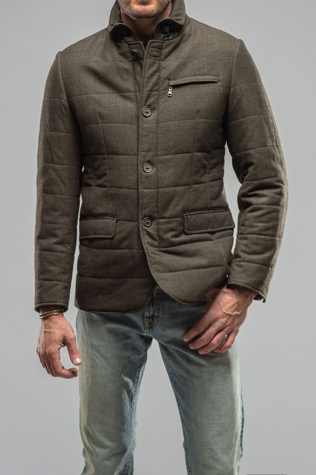 Owen Plaid Car Coat