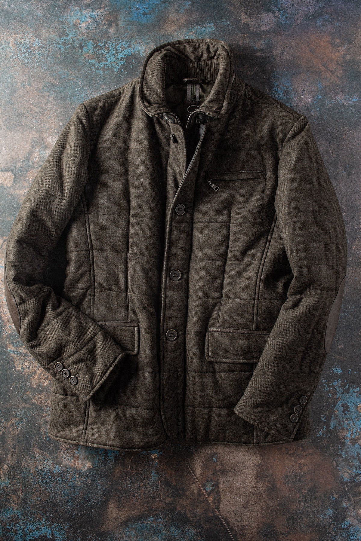 Owen Plaid Car Coat