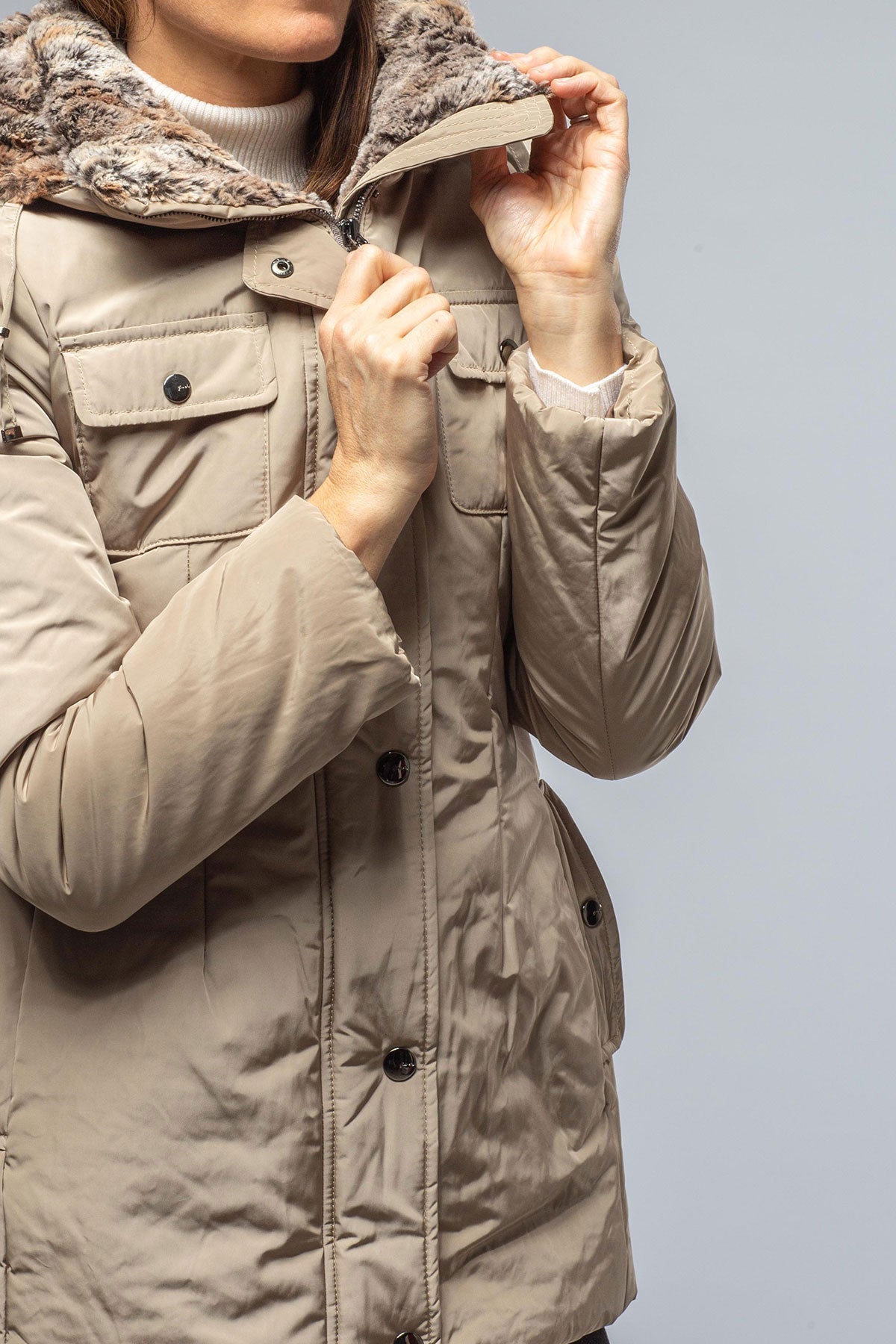 Teela Faux Fur Hooded Parka