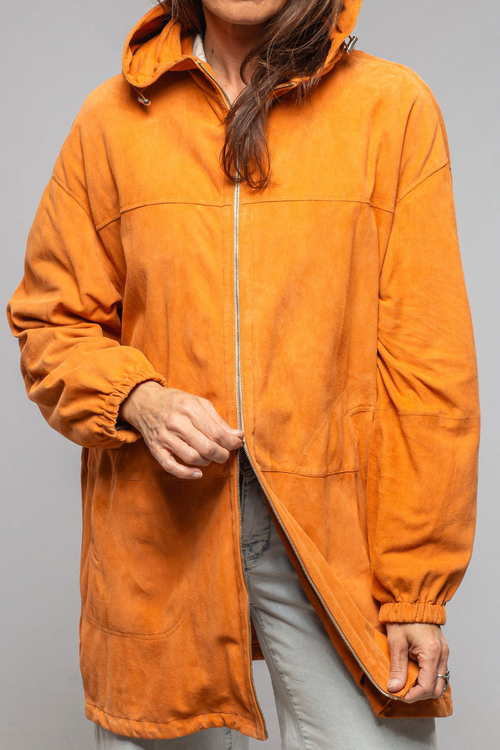 Lia Suede Shirt Jacket