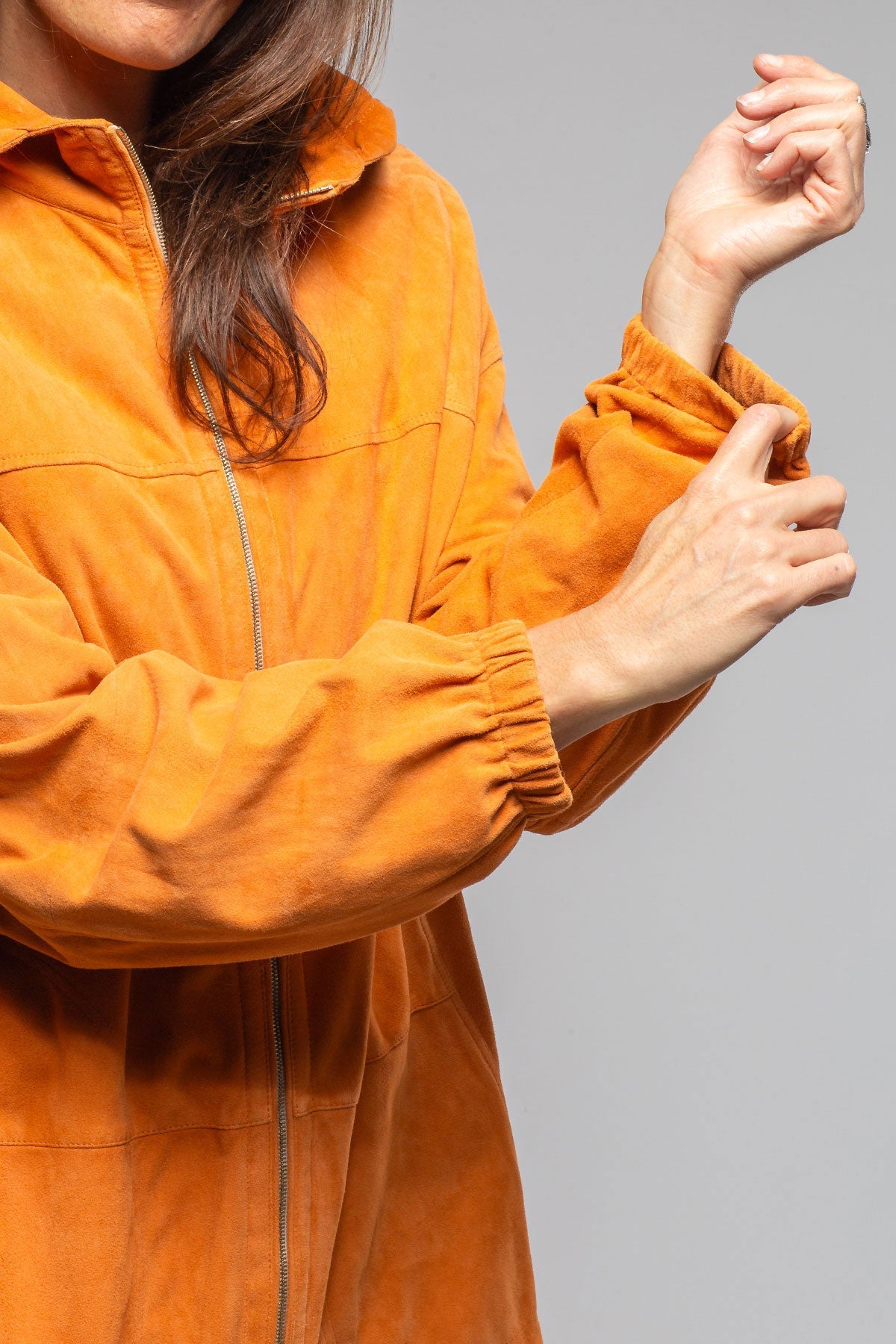 Lia Suede Shirt Jacket
