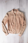 Rania Perforated Baseball Jacket