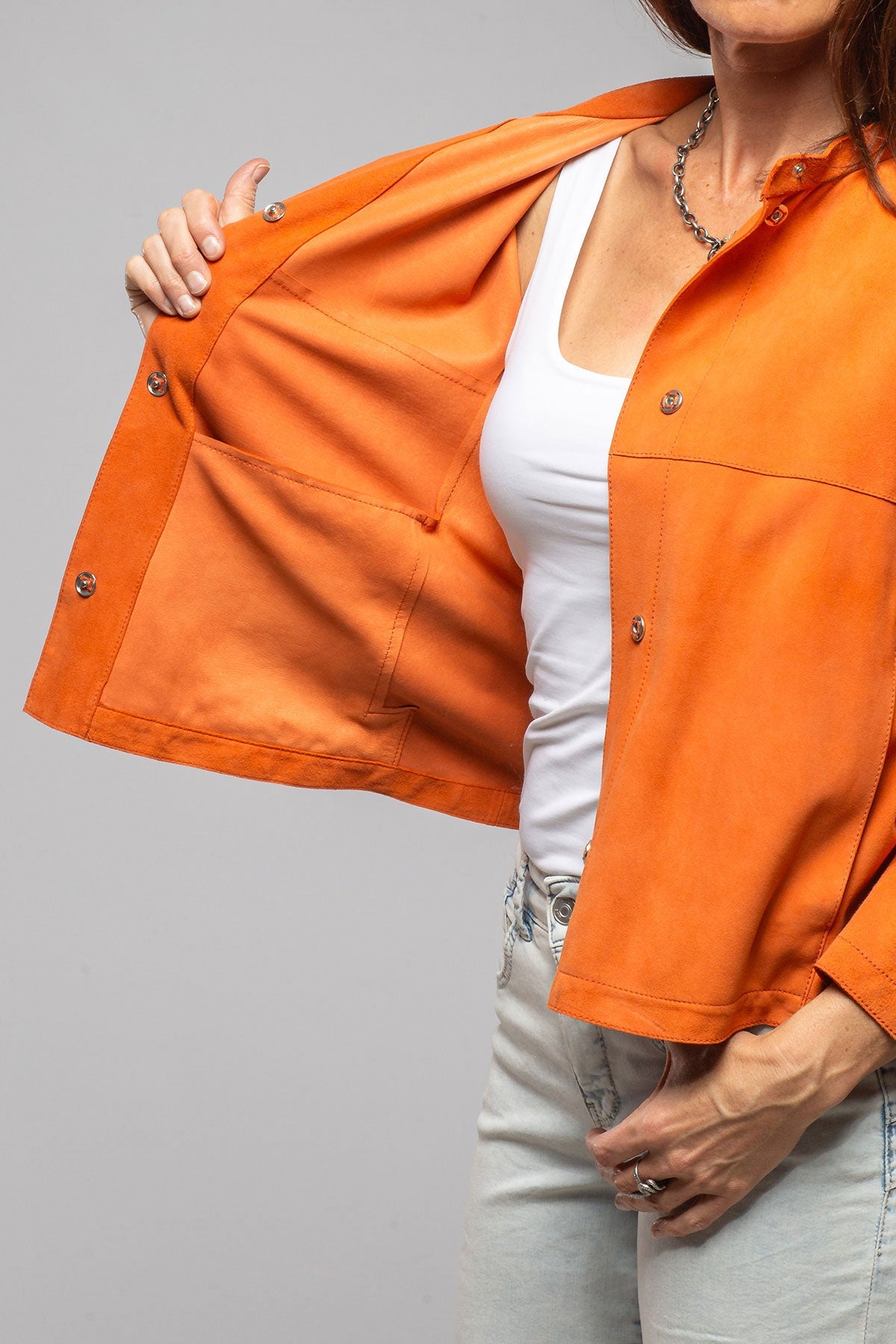 Vanessue Suede Shirt