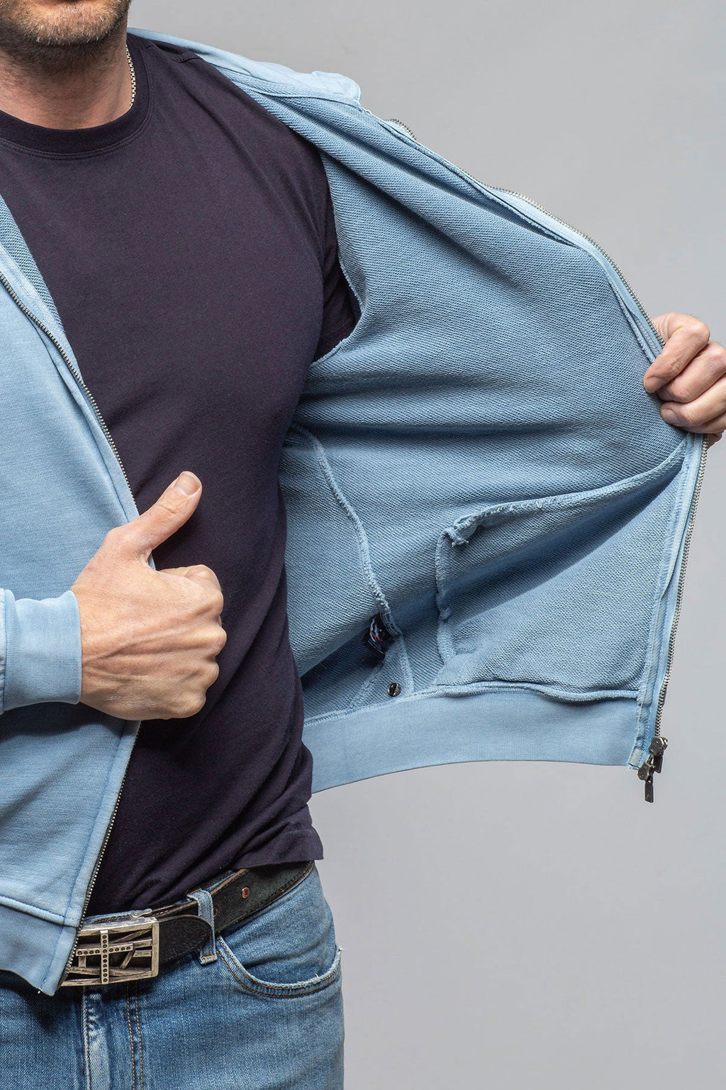 Luba Hoodie In Ashley Blue
