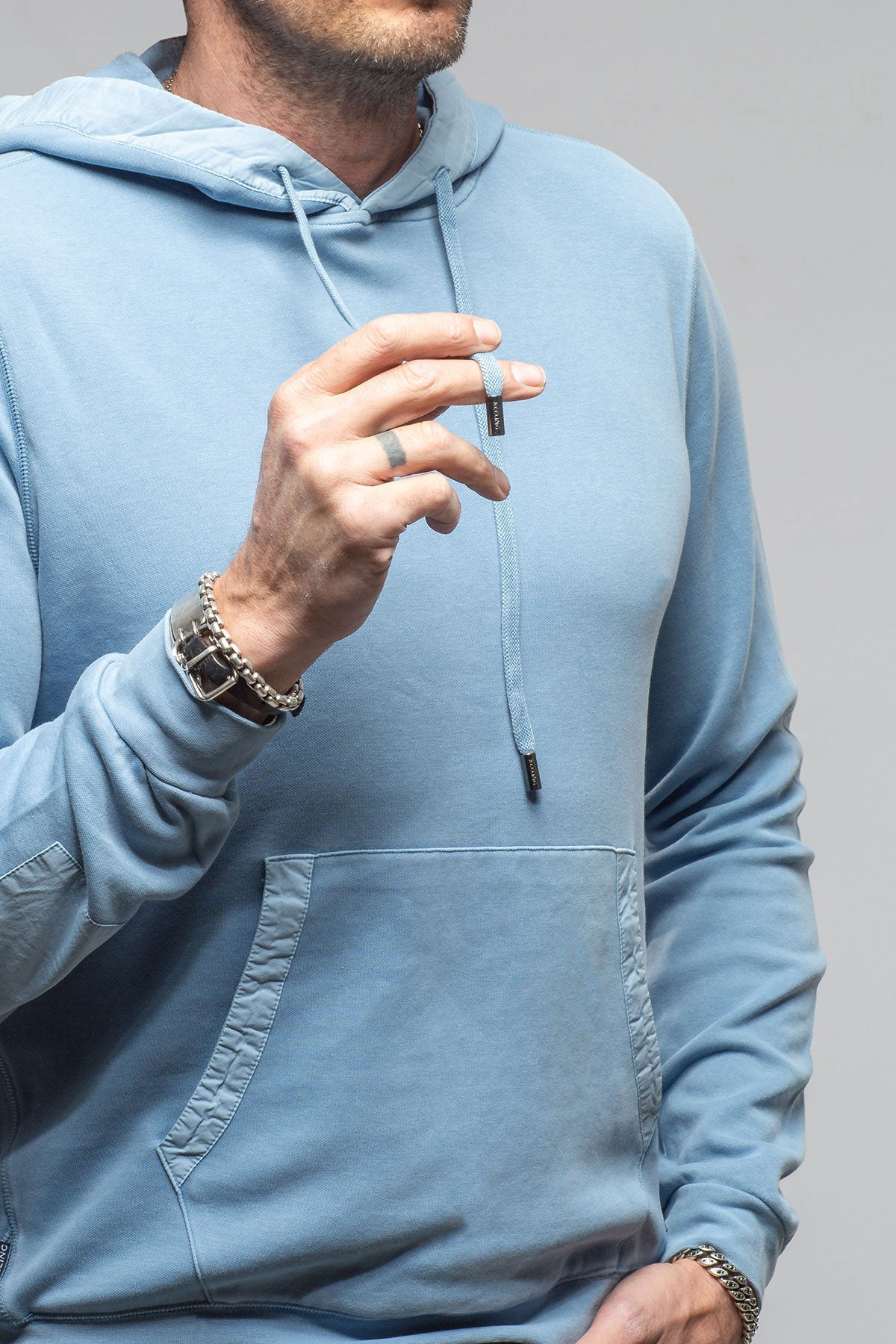 Luba Hoodie In Ashley Blue