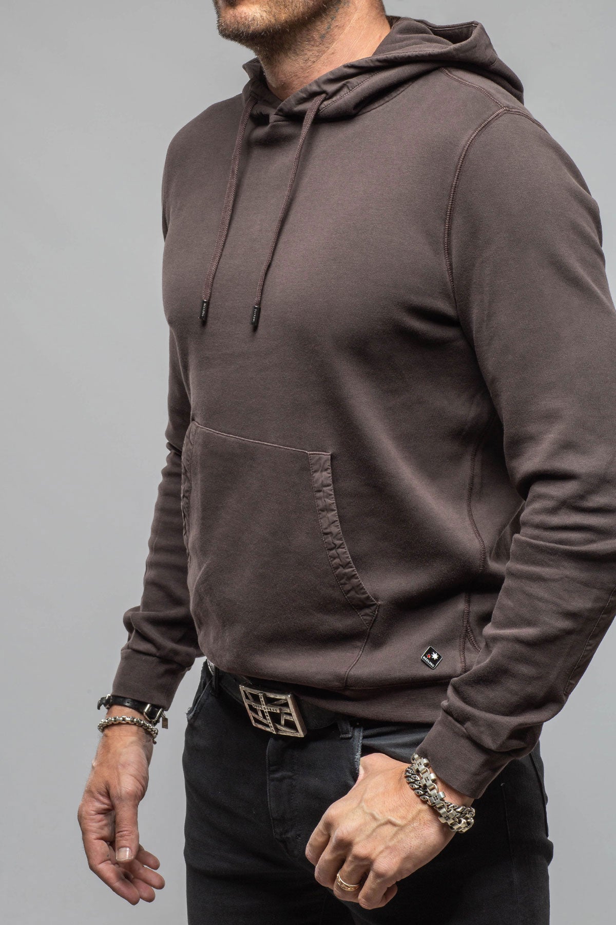 Luba Hoodie In Black Bean