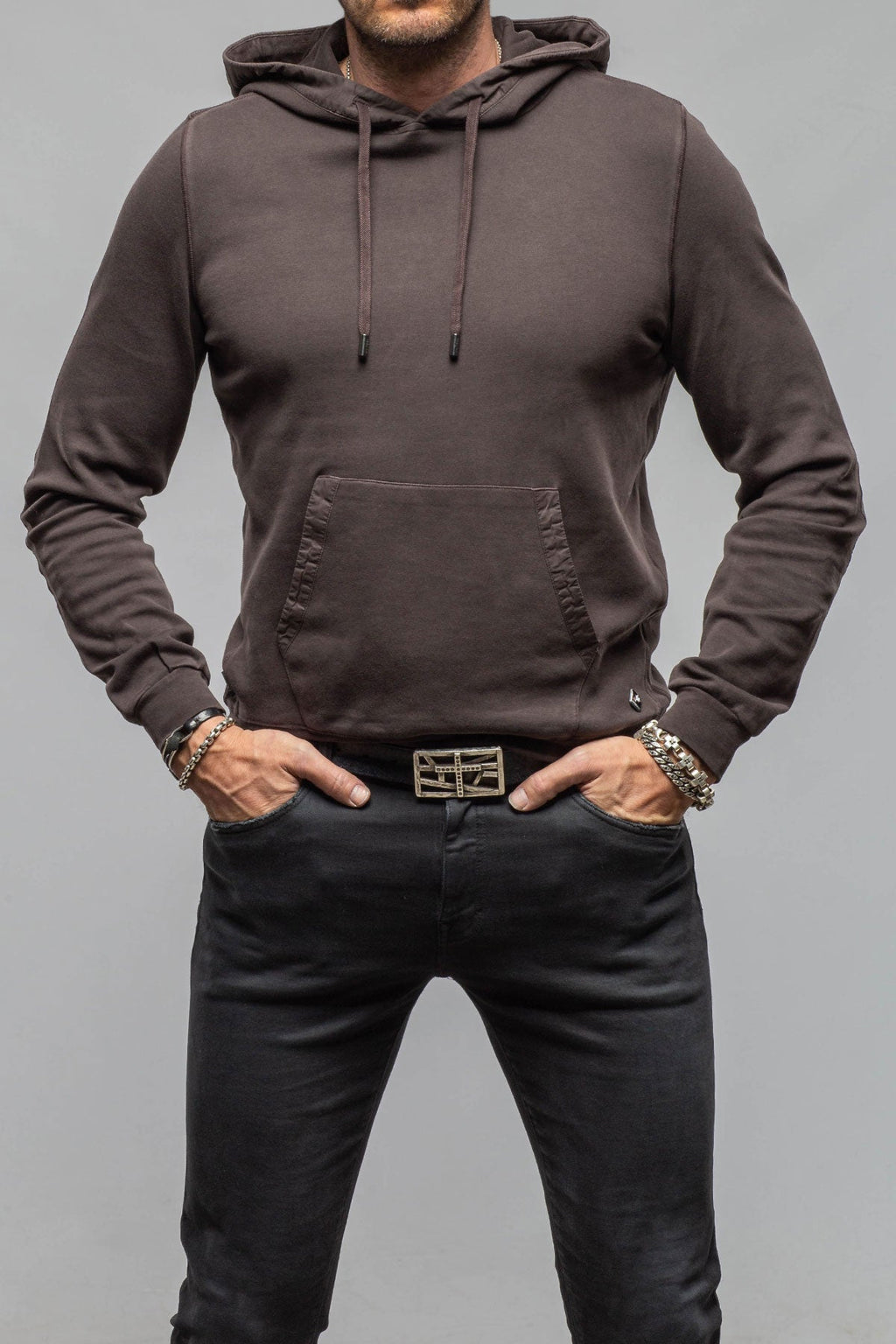 Luba Hoodie In Black Bean