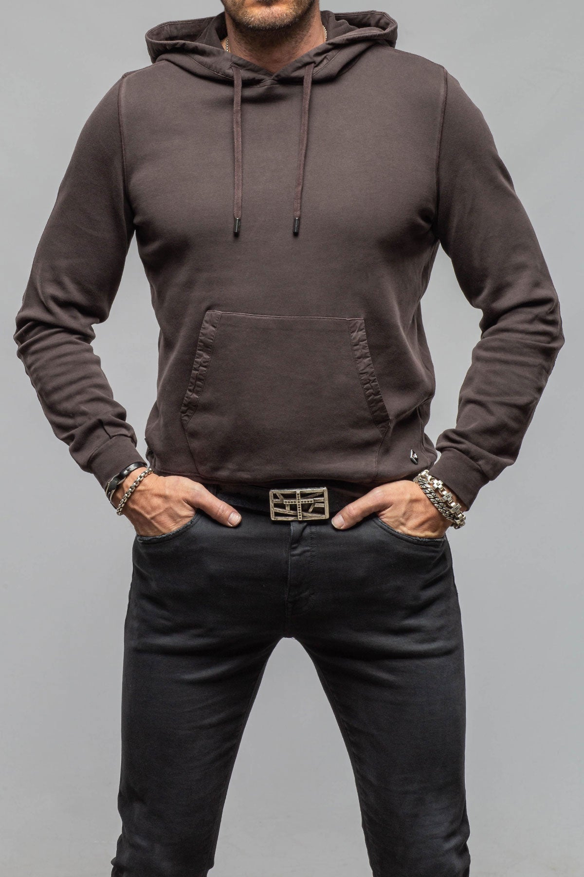 Luba Hoodie In Black Bean
