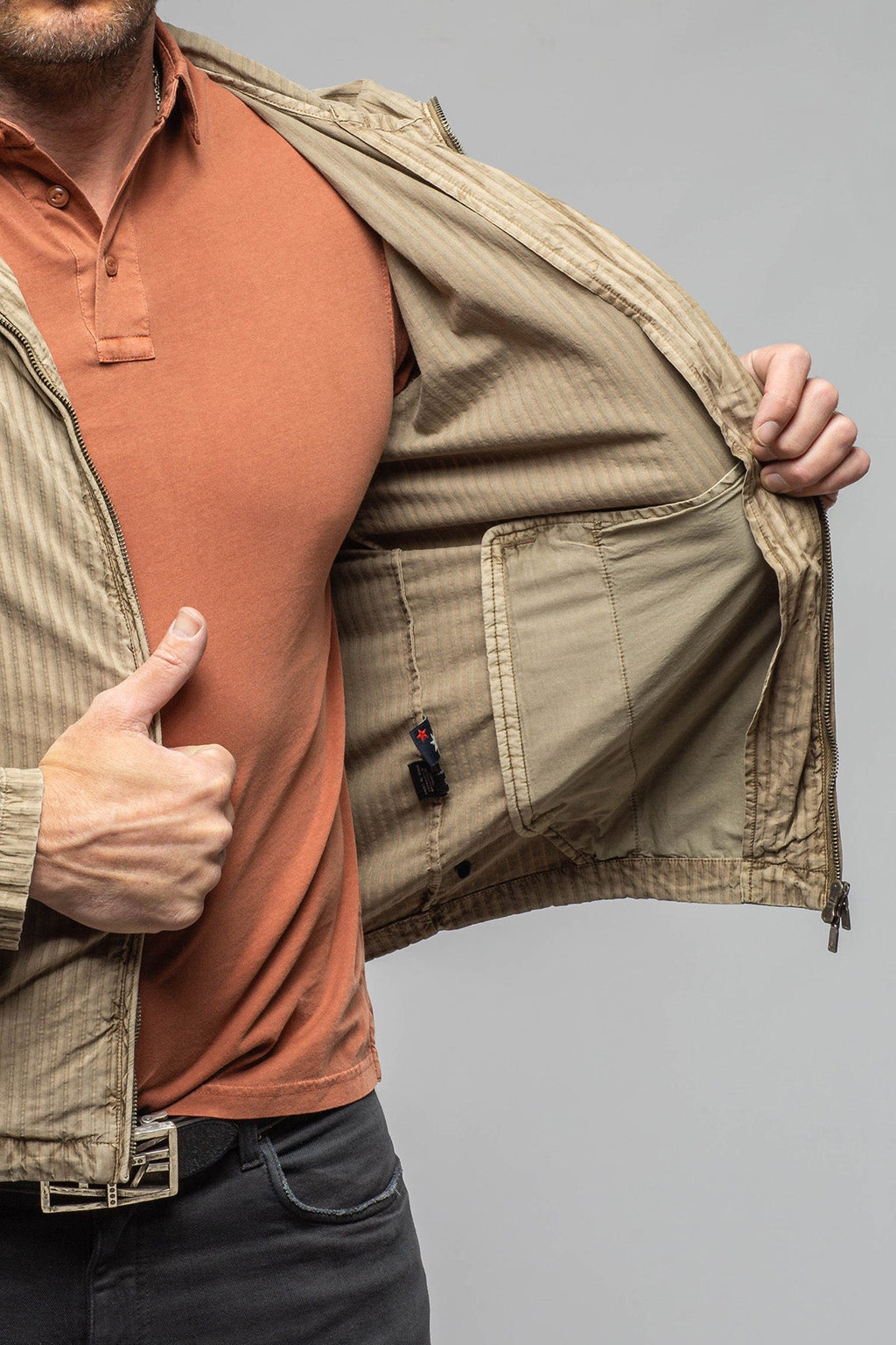 Pitcairn Light Jacket In Greige