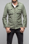 Savu Linen Jacket In Desert Sage